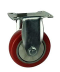 ✝️ 3" inch Caster Wheel Rigid PVC - Top Plate Mount designed for smooth motion and stable alignment in automation systems, 1-pack