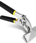 Sheet Metal Bender And Hand Seamer 3 Inch Alloy Steel Straight Jaw Tool with ergonomic grip for precise metal work