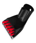 3-Inch Tough Stain Brush Tool For Upright And Portable Carpet Cleaners with red stiff-bristle scrubber