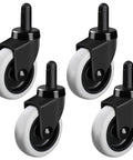 3 Inch Mop Bucket Wheel Replacement Set Of 4 Non Marking TPR Castors For Rubbermaid Models 7570 L2 7571 7580 7581 7582 7583