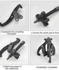 3 Jaw Inner Bearing Puller, Pilot Bearing Gear Puller for Auto with Reversible Jaws, Heavy Duty Gear Extractor Tool installation steps.