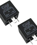 3 Pin LED Flasher Relay For Turn Signals, Fixed 12V Electronic Blinker, Unadjustable Speed, 0.1W-150W Load, 11-15V DC, CF13 Style
