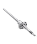 High Precision 300mm Ball Screw System With 12mm Diameter 4mm Lead End Processing Metal Ball Nut for CNC and 3D Printers