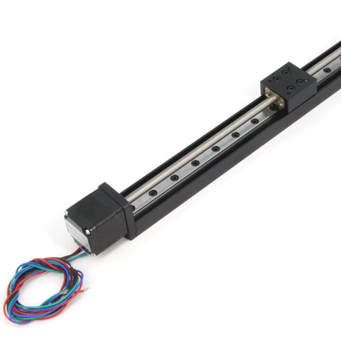 300mm effective travel length mini linear rail guide lead screw t6x1 with nema11 stepper motor for diy cnc router parts x y z linear stage actuator