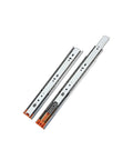 Full Extension Ball Bearing Drawer Runners 300 Mm With Automatic Soft Closing Mechanism side view showing smooth glide design.