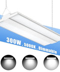 Seriously Bright 480V 300W LED Linear High Bay Light With 0 To 10V Dimming For Warehouse 45,000 Lumens 5000K Daylight