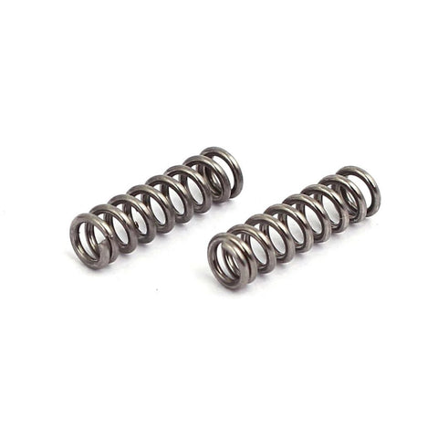 304 Stainless Steel Compression Spring 3mm OD 0.5mm Wire Size 10mm Free Length Silver Tone 20Pcs Heavy Duty Coil