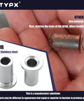 Comparison of rusty iron sleeve and Bearing Sleeve For Beverage Dispenser Made Of 304 Stainless Steel With Excellent Corrosion Resistance