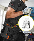 Durable 304 Stainless Steel Belt Clip Set Includes Four Replacement Hooks with Screws for Ryobi and Ridgid 18V Tools