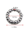 Two Pack 1/4 Inch Ball Bearings For Bike Cranksets 304 Stainless Steel Rust Resistant 29mm 18.2mm Ideal Replacement