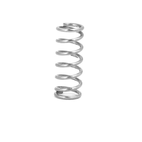 304 Stainless Steel Compression Spring Set, 4mm Outer Diameter, 0.5mm Wire, 10mm Free Length, Silver Tone, Durable Dope Coil Springs