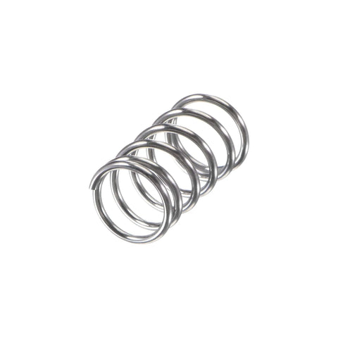 Stainless Steel Compression Spring 8mm OD 0.8mm Wire 9mm Compressed Length 15mm Free Length 11.8N Load 304 Stainless For DIY Projects Pack Of 10