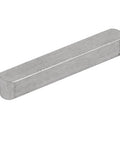 Key Stock 40mm By 6mm By 6mm 304 Stainless Steel Round Ended Keystock Pack Of 4 Undersized Tolerance Corrosion Resistant Silver Tone