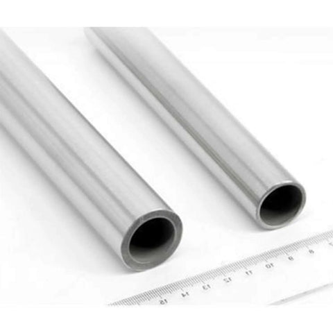 Two 304 Stainless Steel Seamless Pipe Tube 24x6mm Outer Diameter With 3 4 5 6mm Wall Thickness Options, smooth and straight