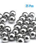 304 Stainless Steel Bearing Balls 8 Millimeter Precision Solid Ball Bearings Pack Of 25 for Machinery and Gearboxes