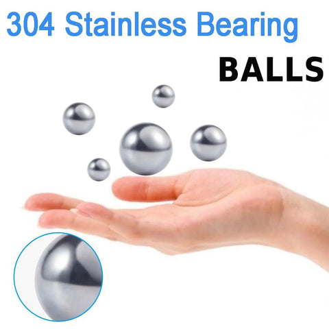 Pro Grade 6mm G25 304 Stainless Steel Bearing Balls Pack Of 200 For Precision Machines And Bearings ISO 9001 Certified in hand
