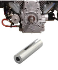 304 Stainless Steel Engine Bearing Sleeve Adapter extends crankshaft diameter from 1 inch to 1-1/8 inch for keyed gas engines