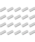 40 Piece M3 Dowel Pins Set, 8mm Long and 3mm Diameter, Made From 304 Stainless Steel, Cylindrical Shelf Support Pins For Mechanical Projects