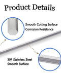 Heavy Duty 304 Stainless Steel Hex Rod Bar With 16mm Across Flats Five Eighths Inch Hex Cross Section And 200mm Length Built To Last For Machine Work Petrochemical And Medical Equipment By Feelers, smooth cutting surface, corrosion resistance, smooth surface