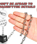 Holding 304 Stainless Steel Link Chain, 5/64in-33ft, Small Hanging Chain Link, Light Duty Coil Chains for DIY projects