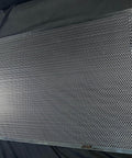 Tough As Nails 304 Stainless Steel Perforated Metal Sheet 48x24 Inches 19 Gauge Expanded Mesh With Hexagonal Holes One Quarter Inch Openings