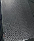 Tough As Nails 304 Stainless Steel Perforated Metal Sheet 48x24 Inches 19 Gauge Expanded Mesh With Hexagonal Holes One Quarter Inch Openings
