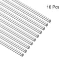 Sturdy 304 Stainless Steel Round Rods For DIY Models And Craft Projects Pack Of 10 1.8mm By 300mm Solid Shafts For Model Cars
