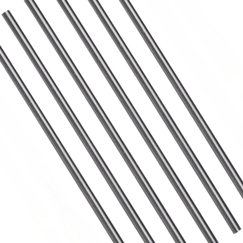 Set Of 6 5.5mm By 300mm 304 Stainless Steel Sturdy Round Rods For Metalworking And DIY Projects Rust Resistant Easy To Cut And Customizable Length