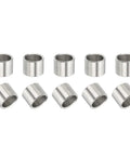 304 Stainless Steel Round Spacers Pack Of 10 Bore Five Sixteenths Inch OD Three Eighths Inch Length Five Sixteenths Inch Unthreaded Screw Standoffs