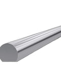 304 Stainless Steel Shaft Rod 8mm 10mm Linear Ground Bar for Milling Drilling and Turning close-up view