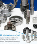 304 stainless steel rotating assembly components with various gears and spacer kit
