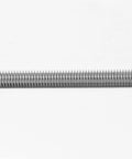 Versatile 304 stainless steel fully threaded rods deliver strong, secure, continuous threading for DIY projects, 3/8 inch diameter, side view.