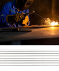 Welder using 304 Stainless Steel TIG Welding Wire for precision welds with diameters 1.6 2.0 2.5 3.2 mm, low spatter, 10 pack 2.5 mm