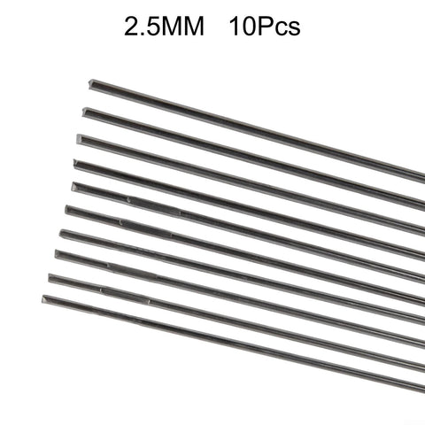 Alt Tag: 304 Stainless Steel TIG Welding Wire For Precision Welds With Diameters 1.6 2.0 2.5 3.2 mm Low Spatter And Smooth Feeding Clear Steel Stamp Identification 10 Pack 2.5 mm