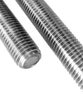 Versatile 304 stainless steel fully threaded rods deliver strong, secure, continuous threading for DIY projects, fixtures, suspensions, and outdoor installations with 3/8 inch diameter, 12 inch length, right hand threads, 2 pack