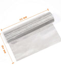120 Mesh 304 Stainless Steel Wire Mesh Screen for DIY Projects and Filtration, rolled out showing dimensions 17.3x39.4 inches.