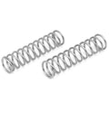 Heavy Duty Compression Spring Set In 304 Stainless Steel With 10mm Outer Diameter 1mm Wire 40mm Free Length Silver Tone Finish Pack Of 10