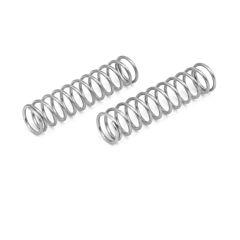 Heavy Duty Compression Spring Set In 304 Stainless Steel With 10mm Outer Diameter 1mm Wire 40mm Free Length Silver Tone Finish Pack Of 10