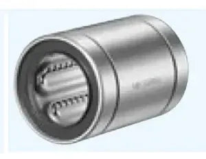 KB30G-OP NB Open Bearing 30mm Ball Bushings Linear Motion Bearing, cylindrical close-up in metallic finish for automation systems.