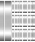 Pro Grade 30 Piece Shim Stock Set In 304 Stainless Steel For Precise Leveling And Gap Filling On Kitchen And Home Projects
