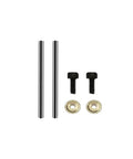 S1 Feathering Shaft Set For RC Helicopter Spare Parts For GooSky S1 Dual Brushless Direct Drive Beginners RC Copter Includes 2 Shafts 2 Washers 2 Bolts Plug And Play displayed on white background.