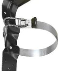 Integrated car mount bracket for Badass Heavy Duty 2.5 LB ABC Fire Extinguisher, durable metal construction.
