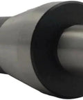 MachEl R8 7/16 in to JT-33 arbor adapter sleeve, hardened steel, precision machined, side view
