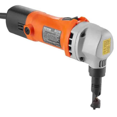 Heavy Duty Sheet Metal Nibbler 550W Electric Cutter With 360 Degree Rotation And 2200 RPM For Straight Curve And Circle Cuts