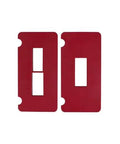Red latch templates for self clamping door hinge jig with pro grade adjustments, fit standard 1 3/8 and 1 3/4 inch doors
