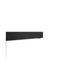 Matte Black Wall Mount Bath Spout For Honesty Collection With No Diverter Design One Half Inch NPT Or Slip Fit Connection Durable Metal
