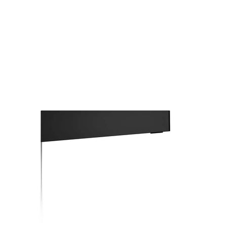 Matte Black Wall Mount Bath Spout For Honesty Collection With No Diverter Design One Half Inch NPT Or Slip Fit Connection Durable Metal