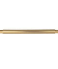 Cumberland Pull 8 13 16 Inch Center To Center Cabinet Hardware Honey Bronze Finish kitchen drawer handle front view