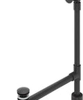 Heavy Duty Freestanding Tub Drain In Oil Rubbed Bronze Finish With Smooth Slide Pop Up Valve And Low Maintenance Above Floor Setup For Game Changing Bath Upgrades.