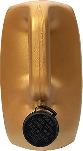 Hybrid G05 Coolant Antifreeze 50/50 Pre Mixed Six Gallon Container top view with handle and instructions for use.